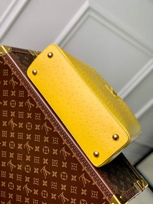 LV N81196 Louis Vuitton Capucines MM Handbag Yellow - Default Title - View 4