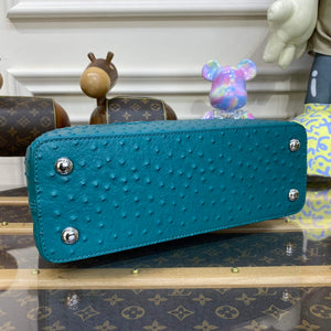 LV N81279 Louis Vuitton Capucines MM Handbag Lake blue - Default Title - View 4