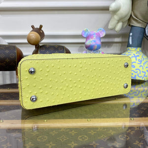 LV N81279 Louis Vuitton Capucines MM Handbag lemon yellow - Default Title - View 4