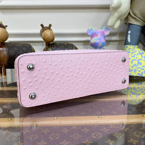 LV N81279 Louis Vuitton Capucines MM Handbag Rose Calypso - Default Title - View 4