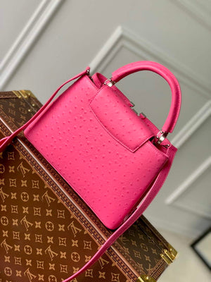 LV N81523 Louis Vuitton Capucines BB Handbag Plum - Default Title - View 2