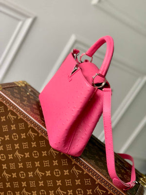 LV N81523 Louis Vuitton Capucines BB Handbag Plum - Default Title - View 3