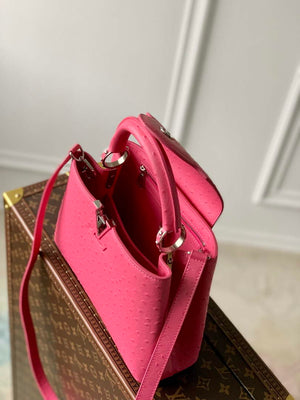 LV N81523 Louis Vuitton Capucines BB Handbag Plum - Default Title - View 7