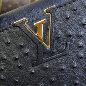 LV N81523 Louis Vuitton Capucines Mini Handbag Black - Default Title - View 8