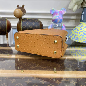LV N81523 Louis Vuitton Capucines Mini Handbag Brown - Default Title - View 5