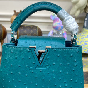 LV N81523 Louis Vuitton Capucines Mini Handbag Lake blue - Default Title - View 5