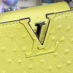 LV N81523 Louis Vuitton Capucines Mini Handbag lemon yellow - Default Title - View 6