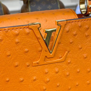 LV N81523 Louis Vuitton Capucines Mini Handbag Orange - Default Title - View 6