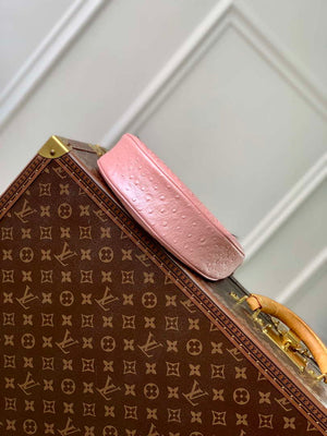 LV N85900 Louis Vuitton Loop Pm Ostrich leather Bag Pink Glaze - Default Title - View 4