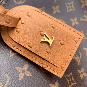 LV N87212 Louis Vuitton Speedy Soft 30 Boho Bag Monogram Tan - Default Title - View 7