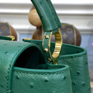 LV N93075 Louis Vuitton Capucines BB Handbag Mint Green - Default Title - View 6