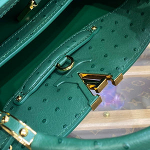 LV N93075 Louis Vuitton Capucines BB Handbag Mint Green - Default Title - View 7