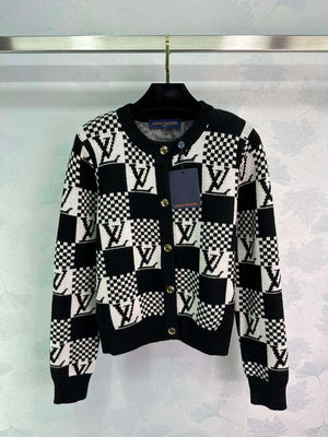 LV Women's Sweaters Louis Vuitton Cashmere Cardigans L36024 - S - View 1