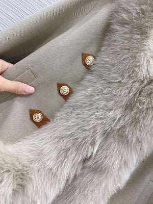 Max Mara Women's Fashion Clothing Fur Coat M78363 - S - View 8