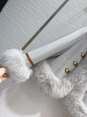 Max Mara Women's Fashion Clothing Fur Coat M78364 - S - View 5