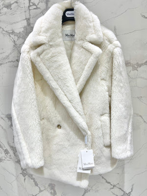 Max Mara Women's Fashion New Short Teddy Bear Coat M78378 - XS - View 1