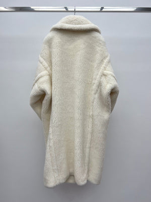 Maxmara Teddy Women's Fashion Long Coat Ma9001 - XS - View 7