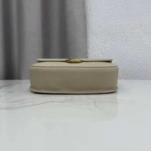 Medium Dior Médaillon Flap Bag M3920QDWP_M900 Camel Beige Grained Calfskin - Default Title - View 6