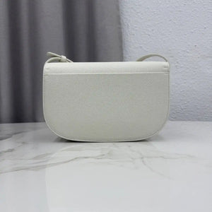 Medium Dior Médaillon Flap Bag M3920QDWP_M900 White Grained Calfskin - Default Title - View 5