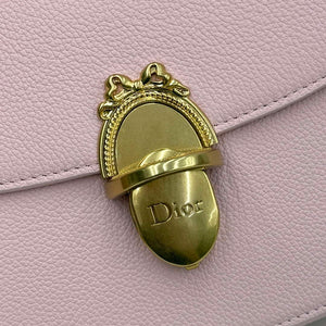 Medium Dior Médaillon Flap Bag M3920QDWP_M900 Pink Grained Calfskin - Default Title - View 3