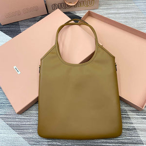 MiuMiu 5BG231 IVY Cowhide Tote Shoulder Bag Cognac - Default Title - View 2