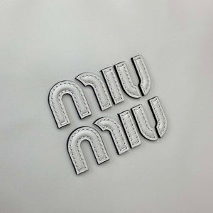 MiuMiu 5BG231 IVY Cowhide Tote Shoulder Bag White - Default Title - View 5
