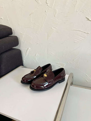 MiuMiu 5D773D Women's Leather loafers Miu8034 - Euro 35=US 4 - View 2