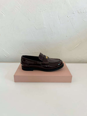 MiuMiu 5D773D Women's Leather loafers Miu8034 - Euro 35=US 4 - View 7