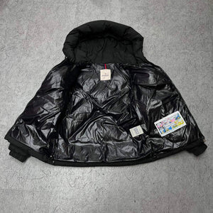 Moncler H20931A Women's Estom Short Down Jacket Black 88641 - 0 - View 9