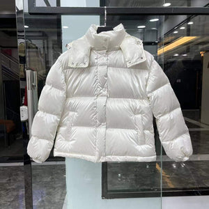 Moncler H20931C Women's Gaou Down Jacket White 88623 - 0 - View 1