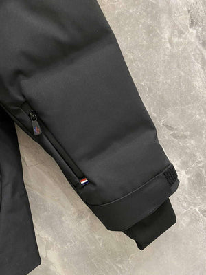 Moncler H20971A Fellberg Short Down Jacket Black M68731 - 1 - View 6