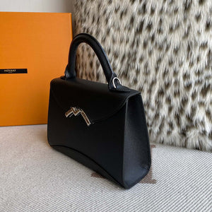 Moynat MC8L7V Black Poudre Gabrielle BB Silver Hardware Mt1002 - Default Title - View 4
