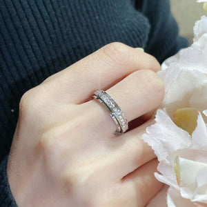 Piaget G34p3d00 Possession ring 18K rose gold set with 36 brilliant-cut diamonds Ring - Rose Gold / 5 - View 1