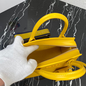 Prada 1BA269 Saffiano Leather Prada Monochrome Bag Yellow - Default Title - View 9