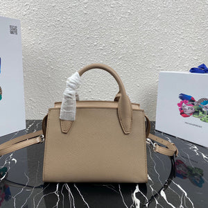 Prada 1BA269 Small Prada Kristen Saffiano bag Gray - Default Title - View 2