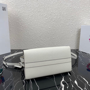 Prada 1BA269 Small Prada Kristen Saffiano bag White - Default Title - View 5