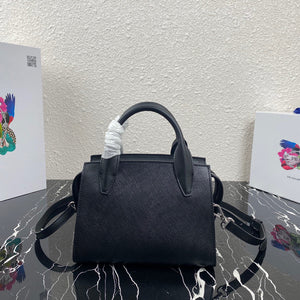 Prada 1BA269 Small Prada Kristen Saffiano bag Black - Default Title - View 2