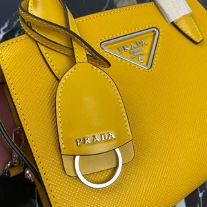 Prada 1BA269 Small Prada Kristen Saffiano bag Yellow - Default Title - View 6