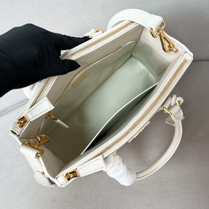 Prada 1BA274 Large Prada Smooth leather bag White - Default Title - View 8