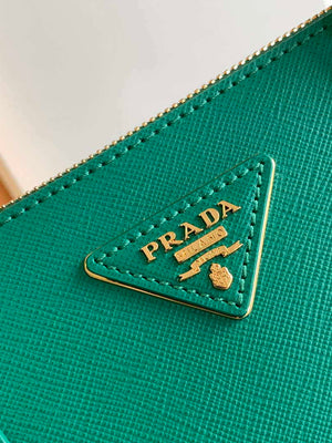 Prada 1BA274 Large Prada Galleria Saffiano leather bag Green - Default Title - View 5