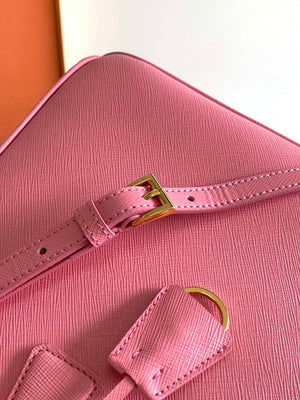 Prada 1BA274 Large Prada Galleria Saffiano leather bag Pink - Default Title - View 6