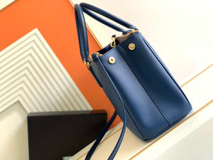 Prada 1BA274 Large Prada Galleria Saffiano leather bag Blue - Default Title - View 2