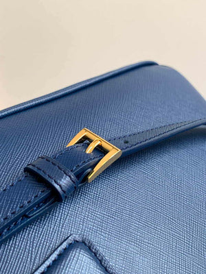Prada 1BA274 Large Prada Galleria Saffiano leather bag Blue - Default Title - View 6