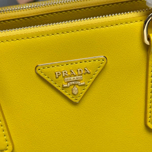Prada 1BA274 Large Prada Smooth leather bag Yellow - Default Title - View 5