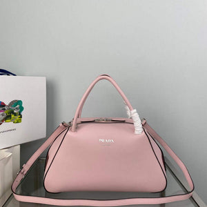 Prada 1BA365 Medium leather handbag Alabaster Pink - Default Title - View 1