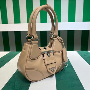 Prada 1BA368 Moon padded nappa-leather bag Apricot - Default Title - View 2