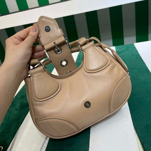 Prada 1BA368 Moon padded nappa-leather bag Apricot - Default Title - View 6