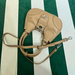 Prada 1BA368 Moon padded nappa-leather bag Apricot - Default Title - View 9