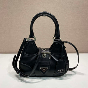 Prada 1BA368 Moon padded nappa-leather bag Black - Default Title - View 1
