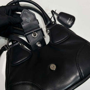 Prada 1BA368 Moon padded nappa-leather bag Black - Default Title - View 7